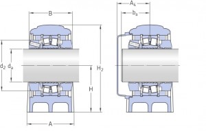 Подшипник SYNT 100 F SKF