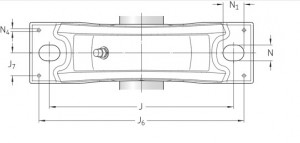 Подшипник SYNT 100 F SKF