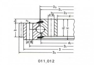Подшипник поворотный EBL.20.0944.200-1STPN ISB