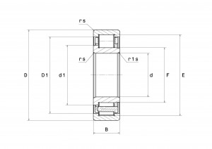 Подшипник NJ213-ECM-C3 SKF