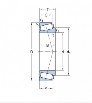 Подшипник 31320 X/J2 SKF