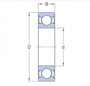 Подшипник MR74-ZZ NSK