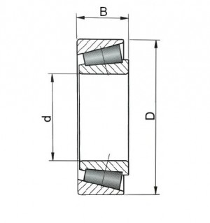 Подшипник L44643/L44610