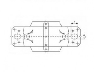 Корпус подшипника разборный SNG 518-615