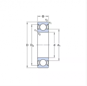 Подшипник 6209-2Z/C3 SKF
