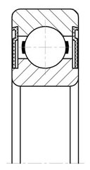 Подшипник 6060 2RS/ZZ (160)