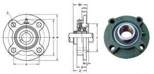 Подшипник UCFC213 Китай