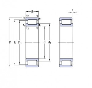 Подшипник NCF 28/600 V/HB1 SKF