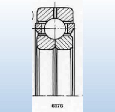 Подшипник 4А-126210Р1 ГПЗ-1